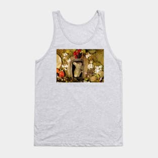 George the mouse in a log pile house Tank Top